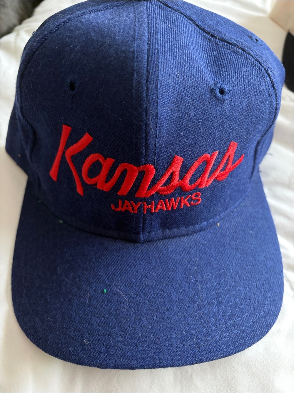 Kansas Jayhawks 80s SnapBack